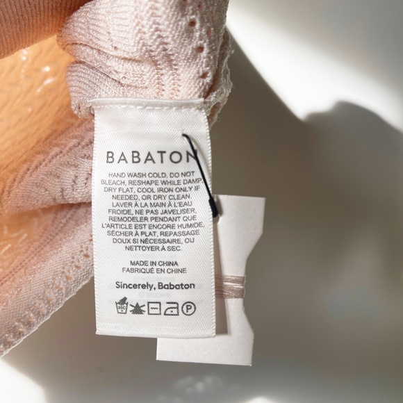 BNWT Babaton Pointelle Tank **RARE discontinued Denude Colourway** - Picture 5 of 12